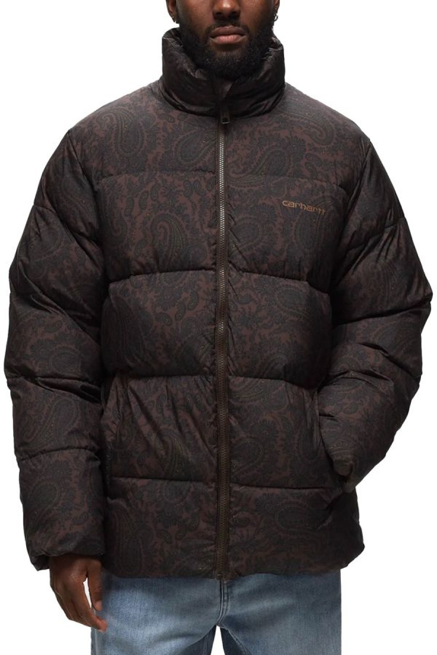 Abbigliamento CARHARTT WIP | Springfield Jacket Paisley Print, BucNewe / Black