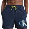 Abbigliamento CALVIN KLEIN | Medium Drawstring-Graphic Navy Iris