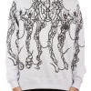 Abbigliamento OCTOPUS | Octopus Sigilism Hoodie White