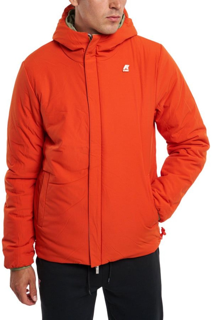 Abbigliamento K-WAY | Jack Warm Double Green S-Orange P