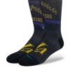 Accessori STANCE | Stance X Nba 2024 Los Angeles Lakers Crew Socks Grey