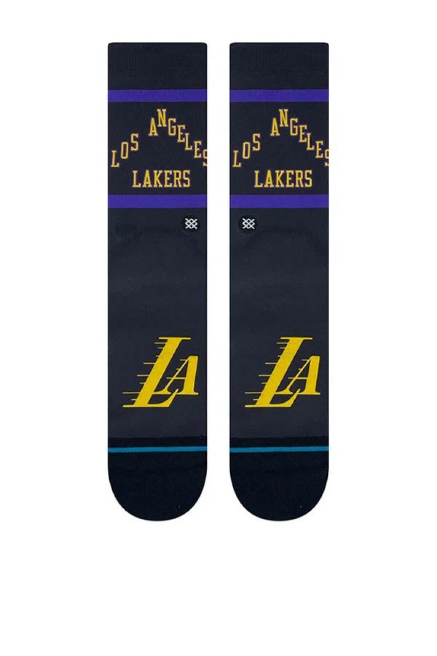 Accessori STANCE | Stance X Nba 2024 Los Angeles Lakers Crew Socks Grey