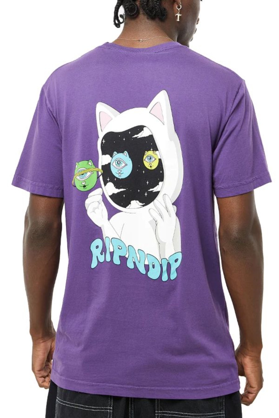 Abbigliamento RIPNDIP | Seeing Eye Tee Purple