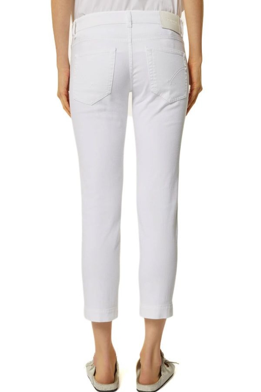 Abbigliamento DONDUP | Pantalone Rose Bianco