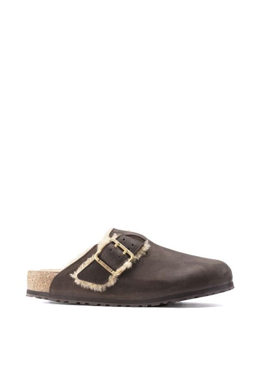 Calzature BIRKENSTOCK | Boston Bold Shearling, Natural Natural Leather Espresso