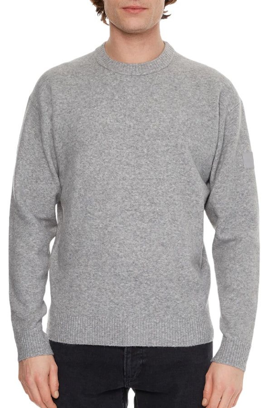 Abbigliamento CALVIN KLEIN | Maglione Misto Acrilico Light Grey Heather