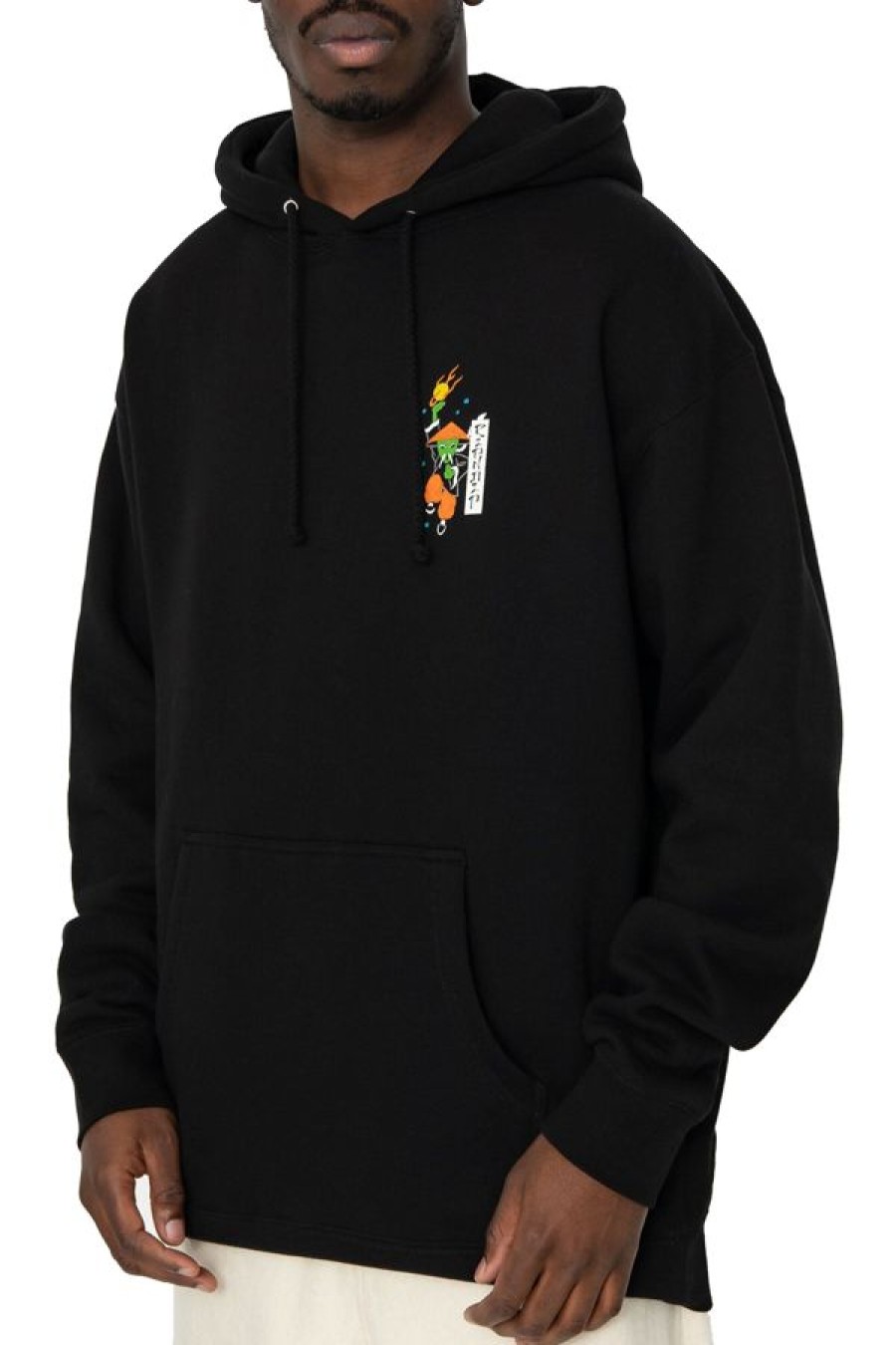 Abbigliamento RIPNDIP | Ryu Hoodie Black