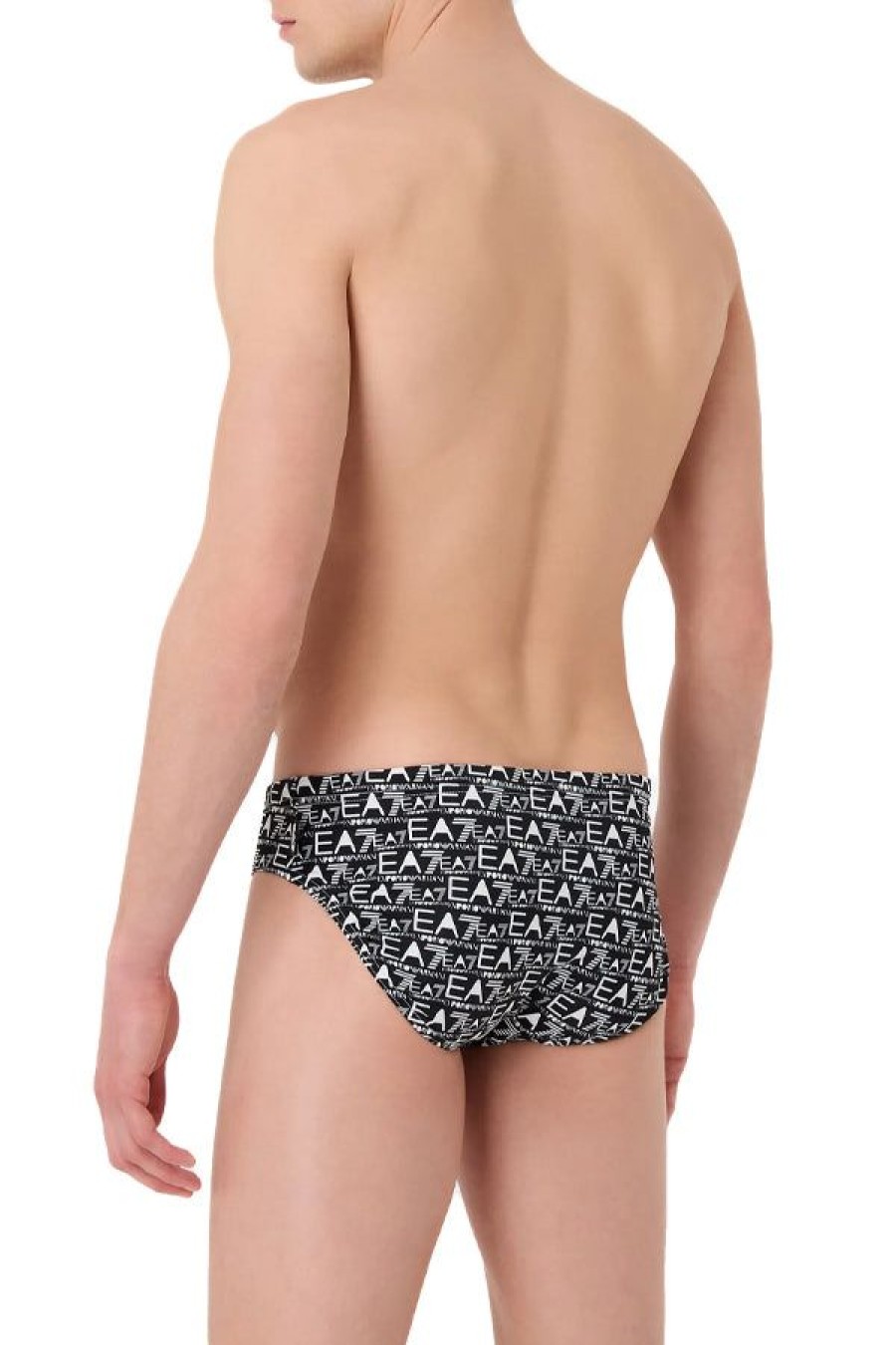 Abbigliamento EA7 | Swimming Slip Active Black/White