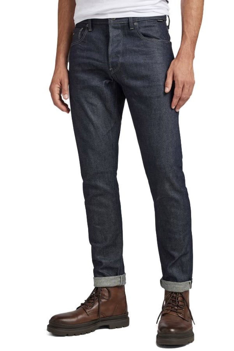 Abbigliamento G-STAR RAW | 3301 Slim Selvedge 3D Raw Denim