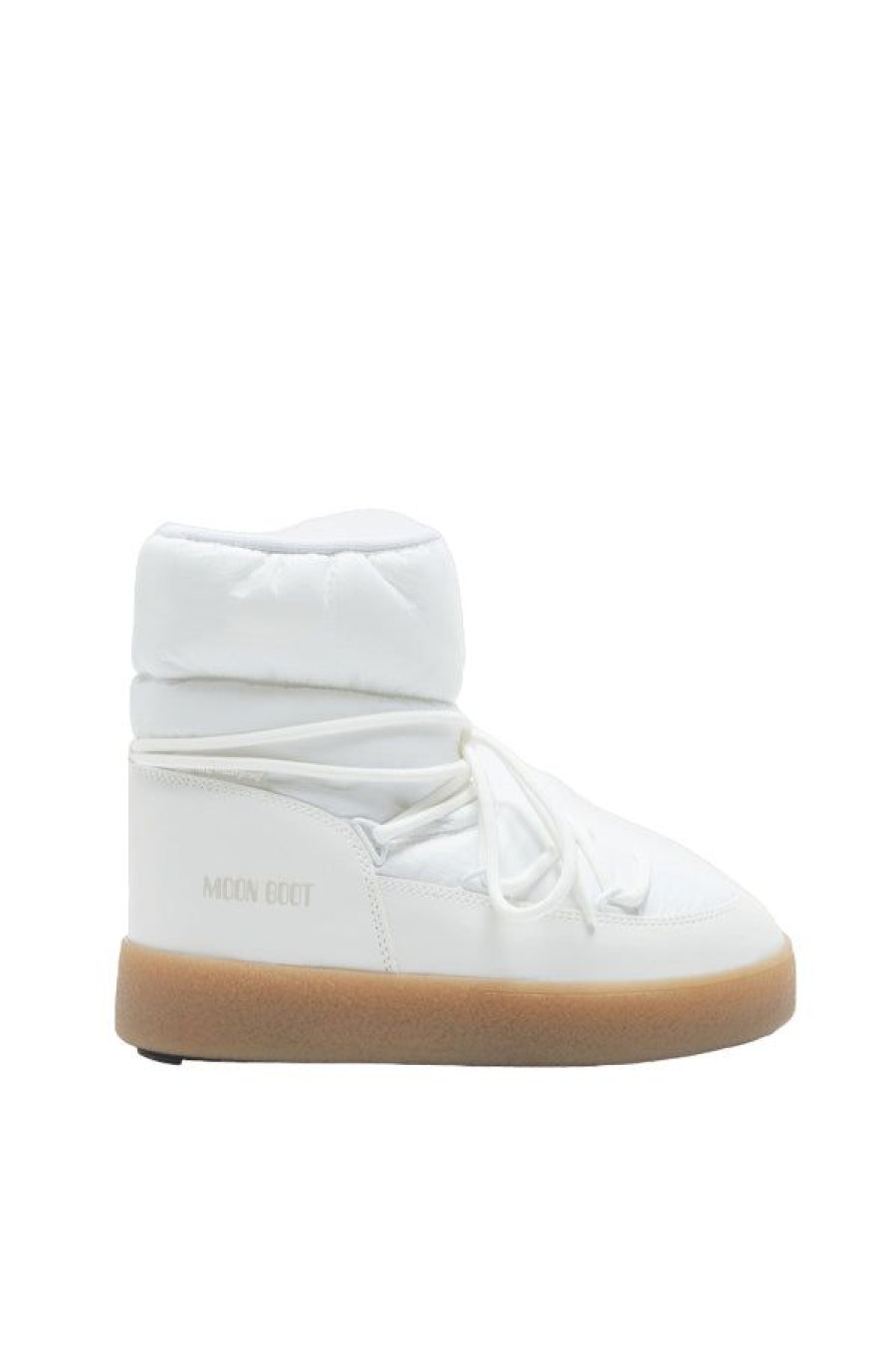 Calzature MOON BOOT | Ltrack Low Nylon Wp White