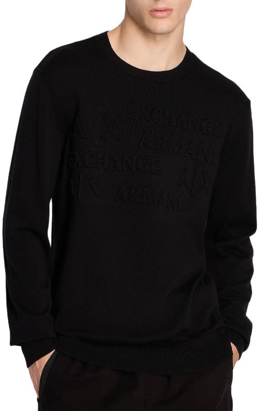 Abbigliamento ARMANI EXCHANGE | Pullover Sustainability Values Black