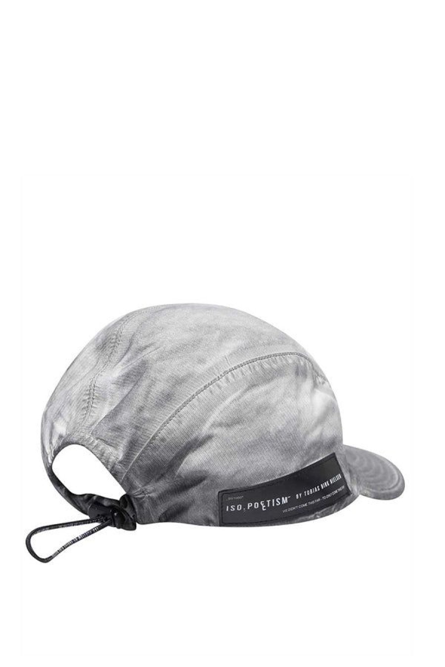 Accessori ISO.POETISM BY TOBIAS BIRK NIELSEN | Logo Tech Cap W. Elastic Closure Turbulence Cold Grey Cd