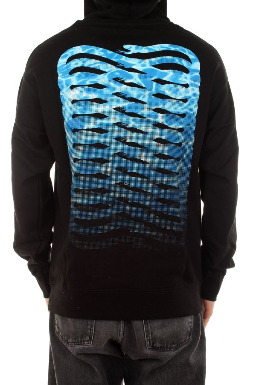 Abbigliamento PROPAGANDA | Felpa Ribs Waves Nero