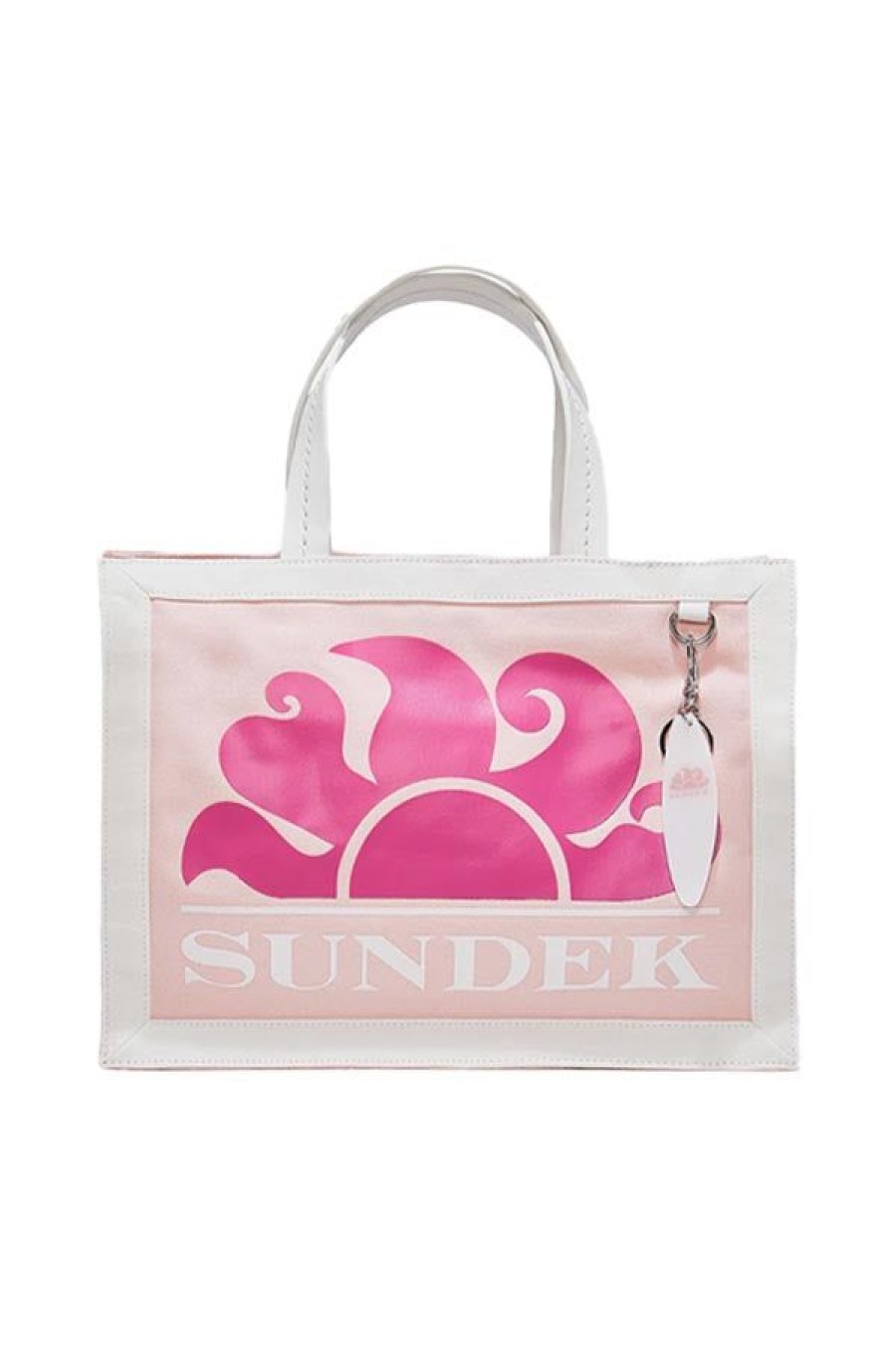 Accessori SUNDEK | Tote Medium In Canvas White