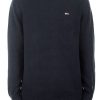 Abbigliamento TOMMY JEANS | Pullover Essential Con Bandierina Twilight Navy