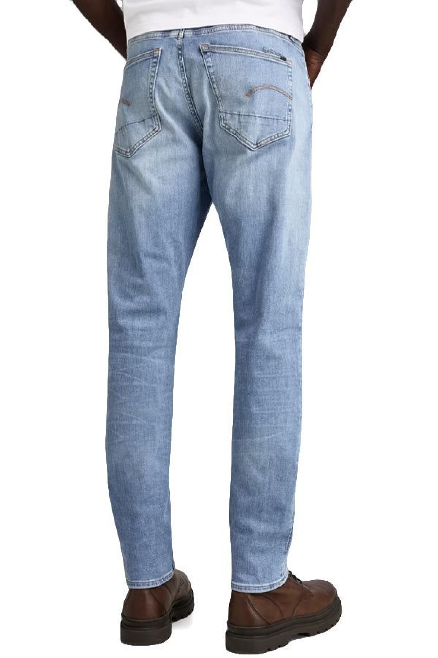 Abbigliamento G-STAR RAW | 3301 Slim Lt Indigo Aged