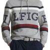 Abbigliamento TOMMY HILFIGER | Global Stripe Monotype Hoody Light Grey Heather