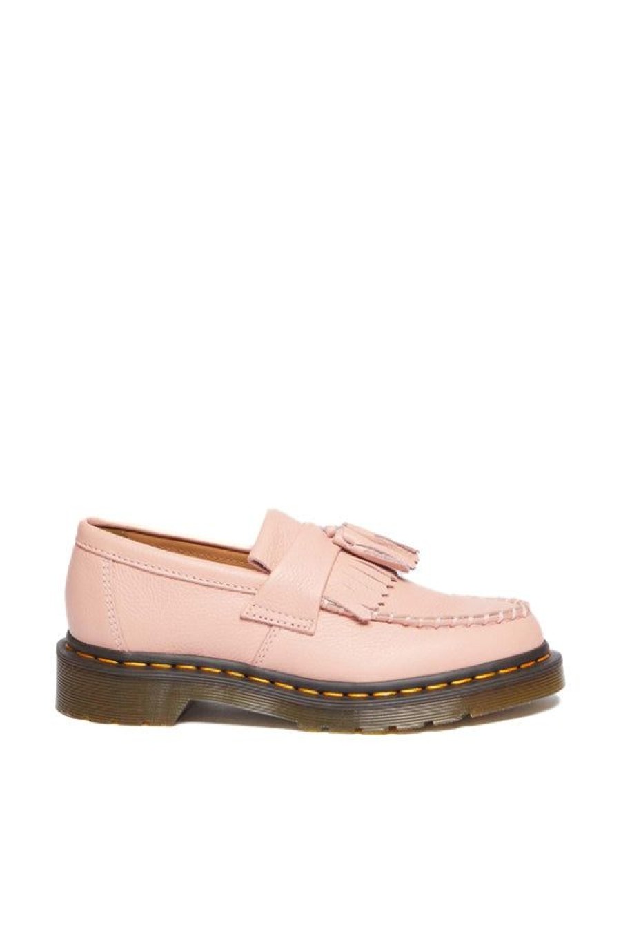 Calzature DR. MARTENS | Mocassini Adrian Con Nappe In Pelle Virginia Peach Beige Virginia