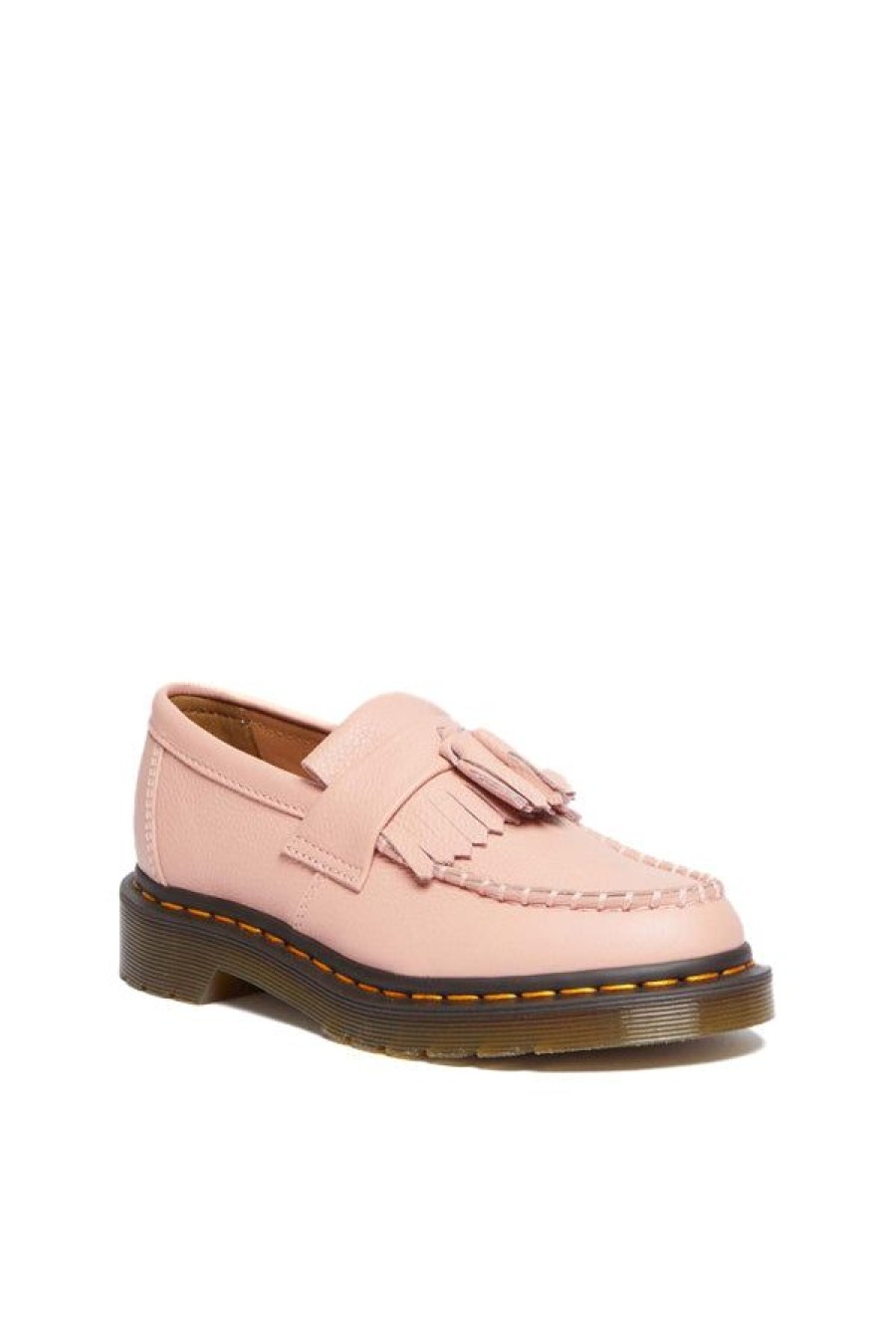 Calzature DR. MARTENS | Mocassini Adrian Con Nappe In Pelle Virginia Peach Beige Virginia