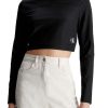 Abbigliamento CALVIN KLEIN JEANS | Technical Knit Mock Neck Ck Black