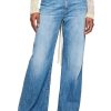 Abbigliamento DONDUP | Jeans 5Tasche Wide Leg Amber In Denim Fisso 11 Oz Eco Blu