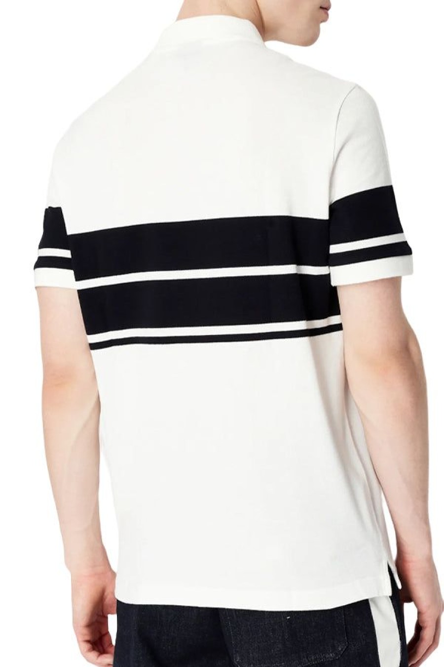 Abbigliamento ARMANI EXCHANGE | Jerseywear Off White/Deep Navy