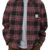 Abbigliamento CARHARTT WIP | Wiles Shirt Jacket Wiles Check, Black