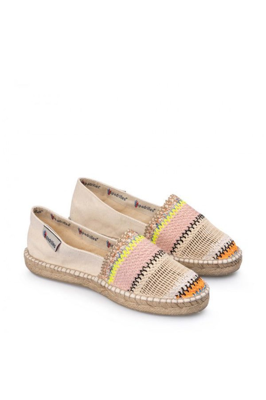 Calzature ESPADRILLES | Alpargata Mix Rosa/Crudo