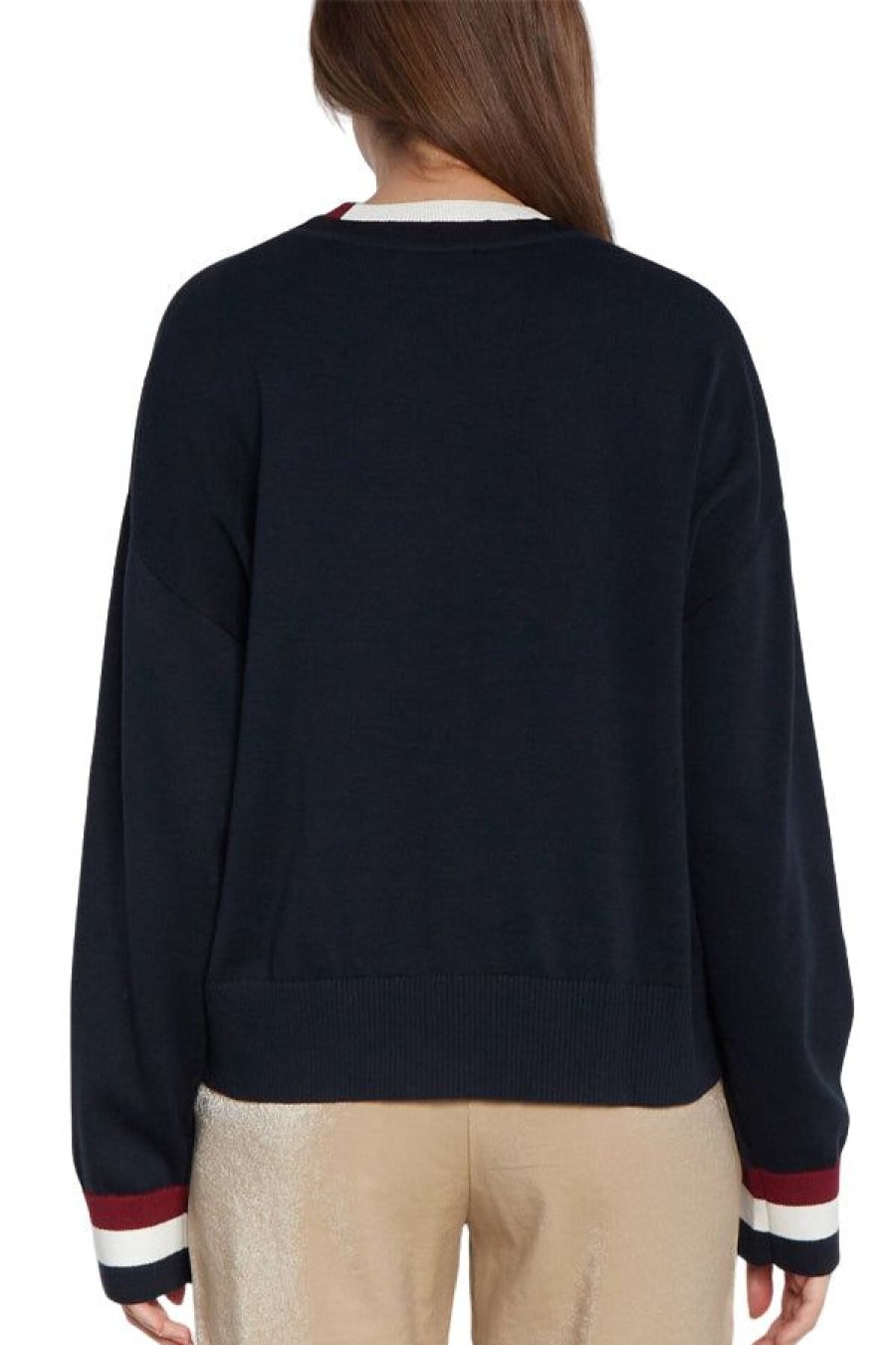 Abbigliamento TOMMY HILFIGER | Gs Co C-Nk Sweater Desert Sky