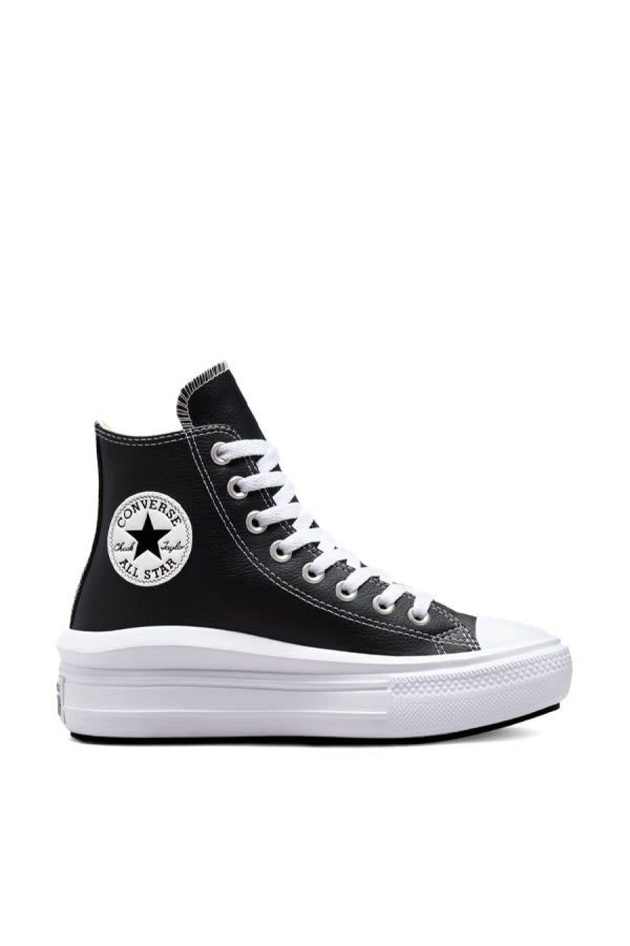 Calzature CONVERSE | Chuck Taylor All Star Move Platform Leather Black/White/White