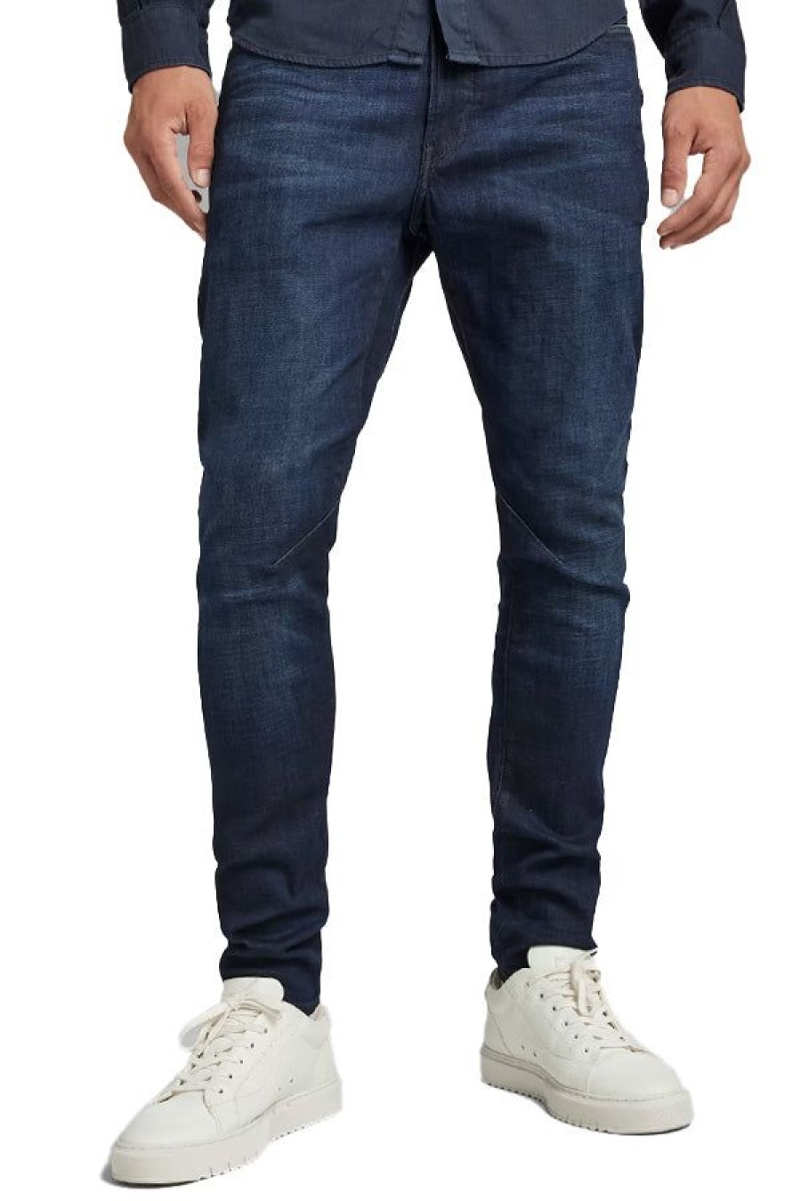 Abbigliamento G-STAR RAW | D-Staq 3D Slim Worn In Dark Sapphire