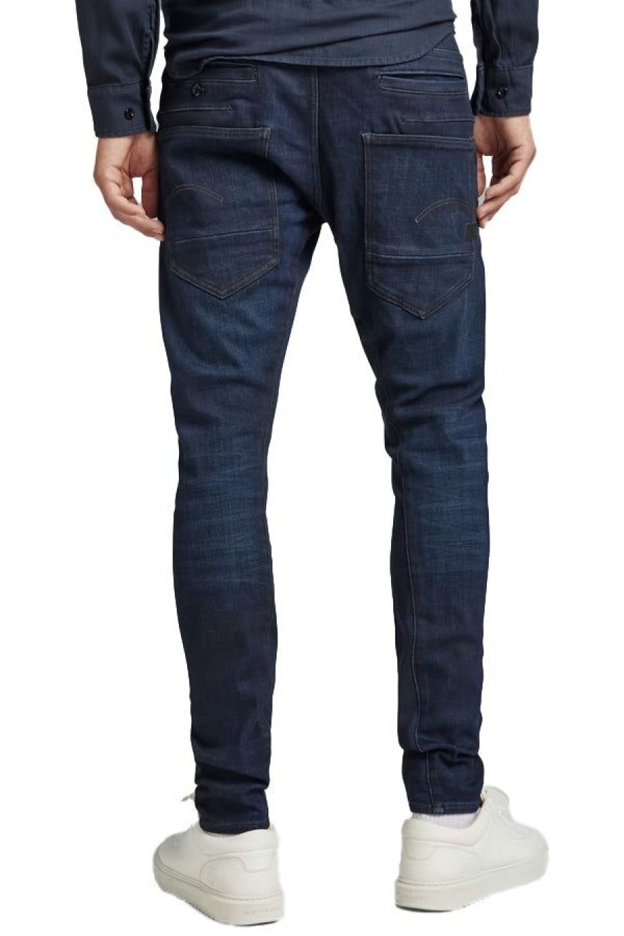 Abbigliamento G-STAR RAW | D-Staq 3D Slim Worn In Dark Sapphire