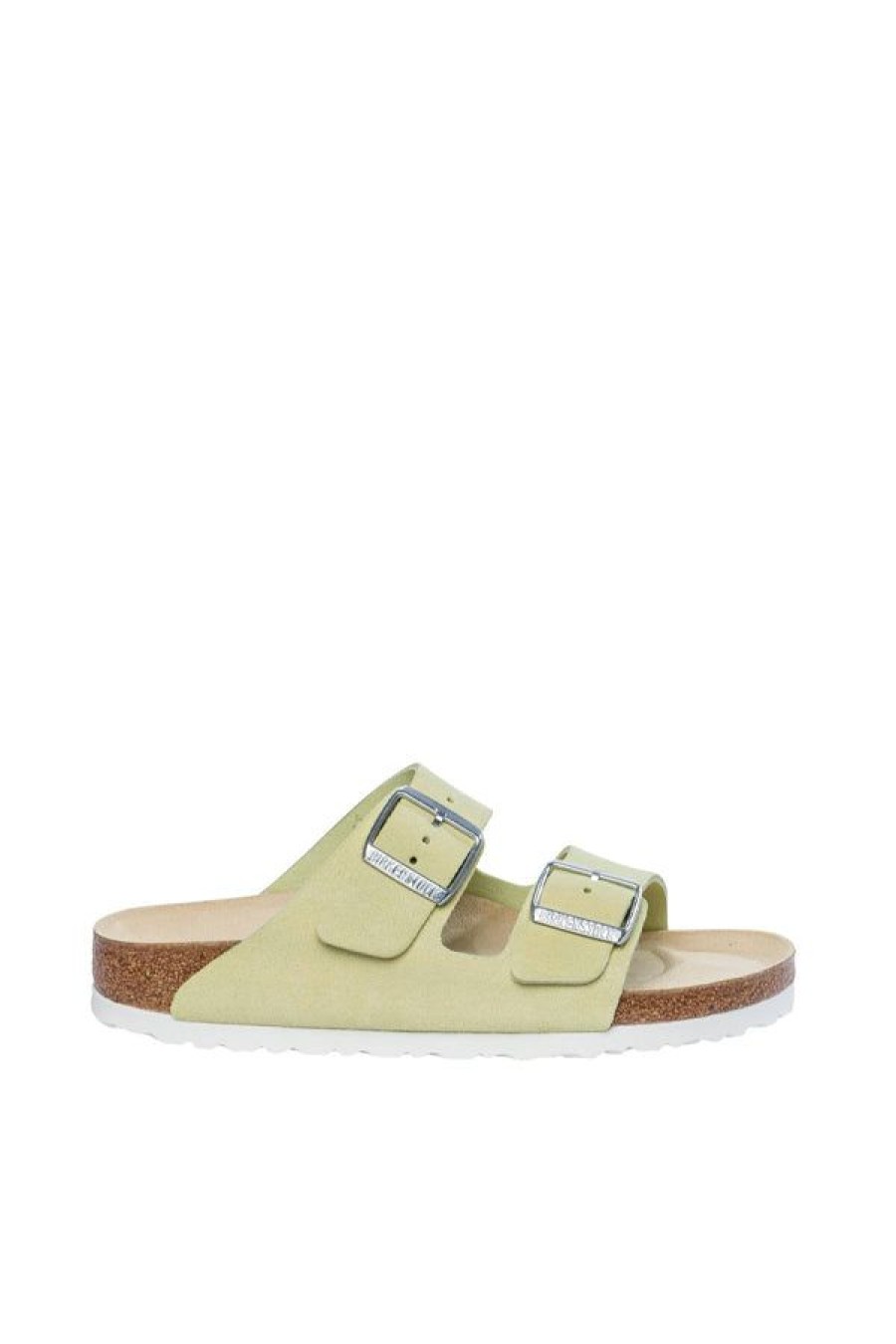 Calzature BIRKENSTOCK | Arizona Suede Leather Shimmering Popcorn