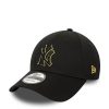 Accessori NEW ERA | Cappello 9Forty New York Yankees Metallic Outline Nero