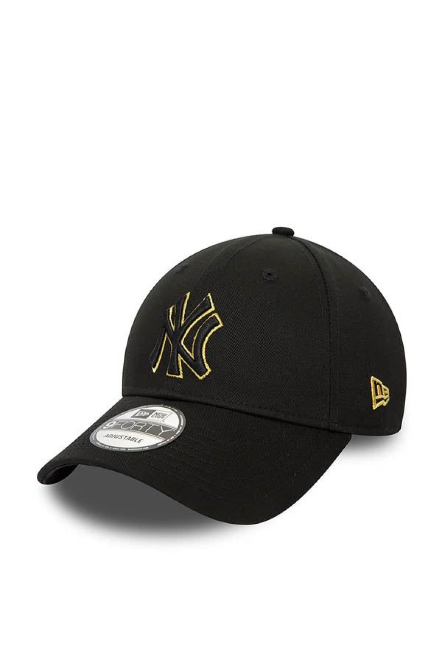 Accessori NEW ERA | Cappello 9Forty New York Yankees Metallic Outline Nero