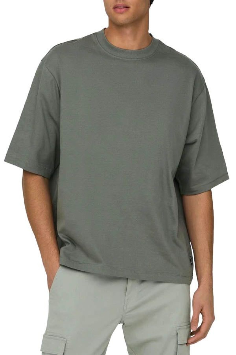 Abbigliamento ONLY & SONS | O-Neck T-Shirt Castor Gray