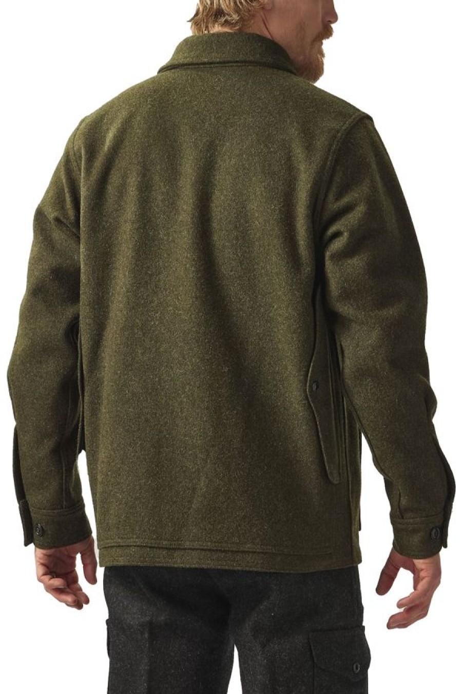 Abbigliamento FILSON | Giacca Mackinaw Cruiser Forest Green