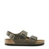 Calzature BIRKENSTOCK | Milano Oiled Leather Faded Khaki