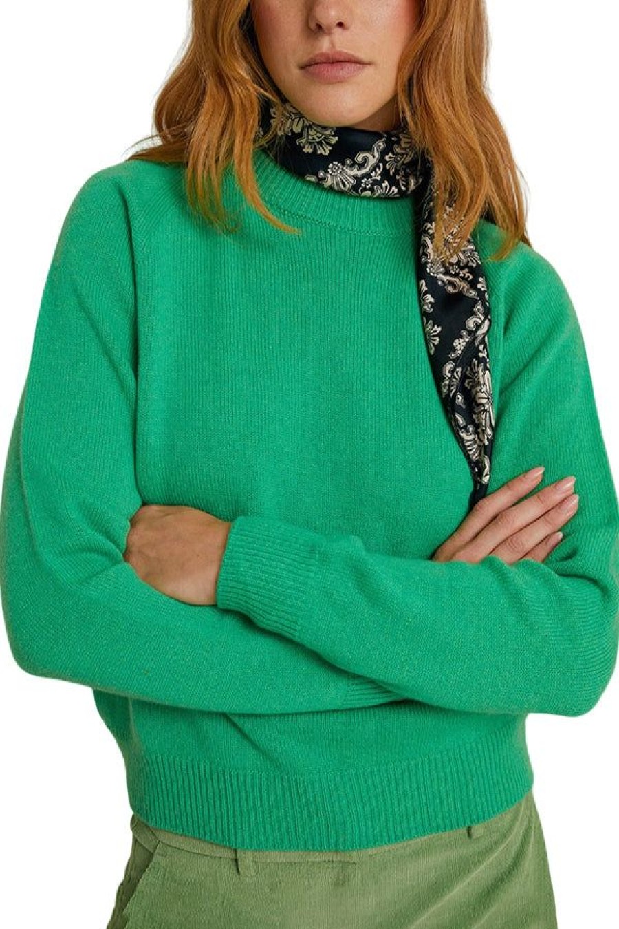 Abbigliamento MOMONì | Marmotta Knitwear Verde Erba