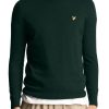 Abbigliamento LYLE & SCOTT | Jumper Neck Equipaggio Di Cotton Merino Dark Green