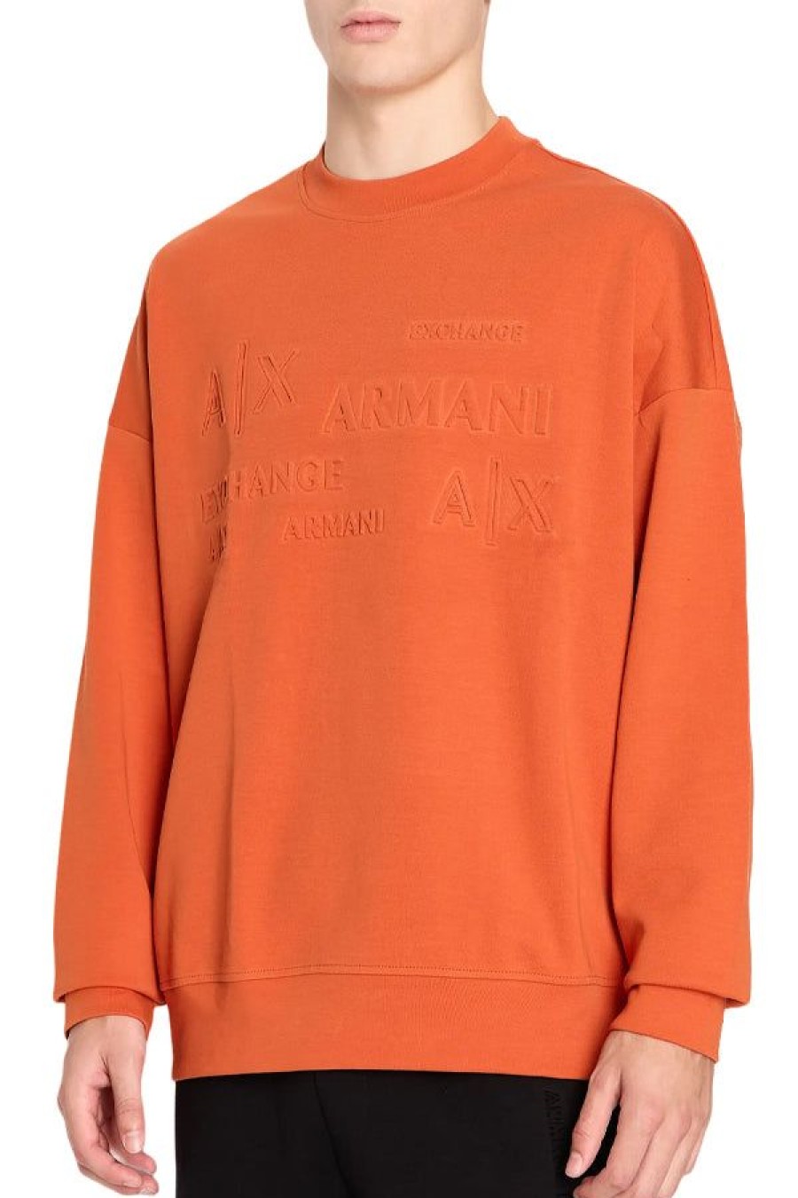 Abbigliamento ARMANI EXCHANGE | Felpa Sustainability Values Ember Orange