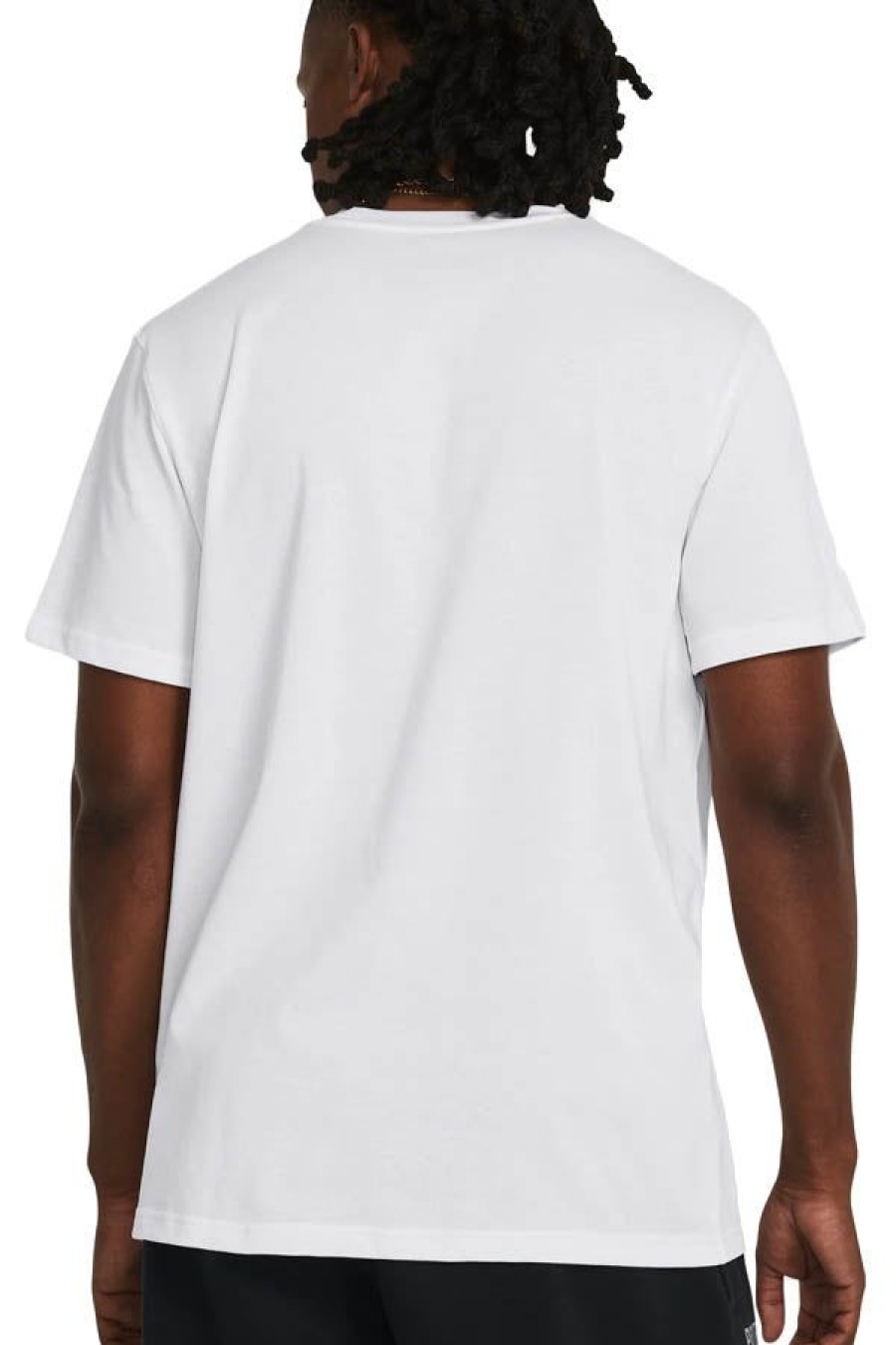 Abbigliamento UNDER ARMOUR | Maglia A Maniche Corte Ua Heavyweight Left Chest Logo Repeat White