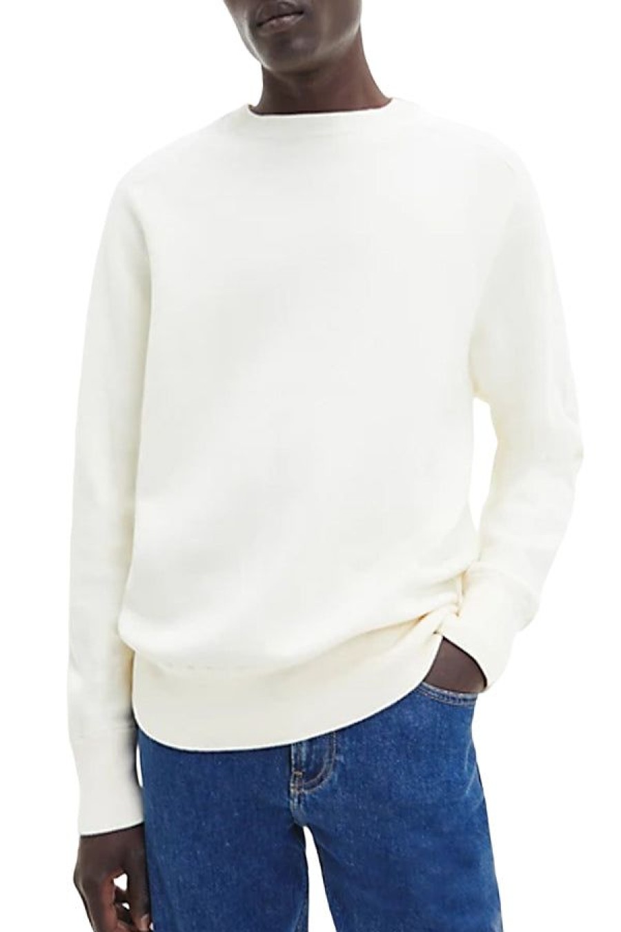 Abbigliamento CALVIN KLEIN | Milano Stitch Comfort Sweater Vanilla Ice