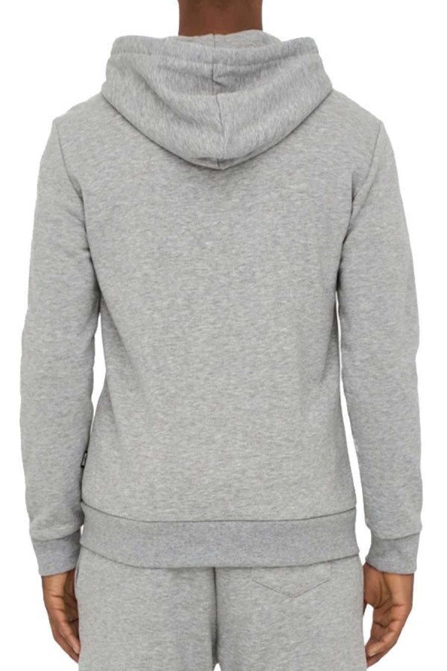 Abbigliamento ONLY & SONS | Felpa Con Cappuccio E Zip Light Grey Melange