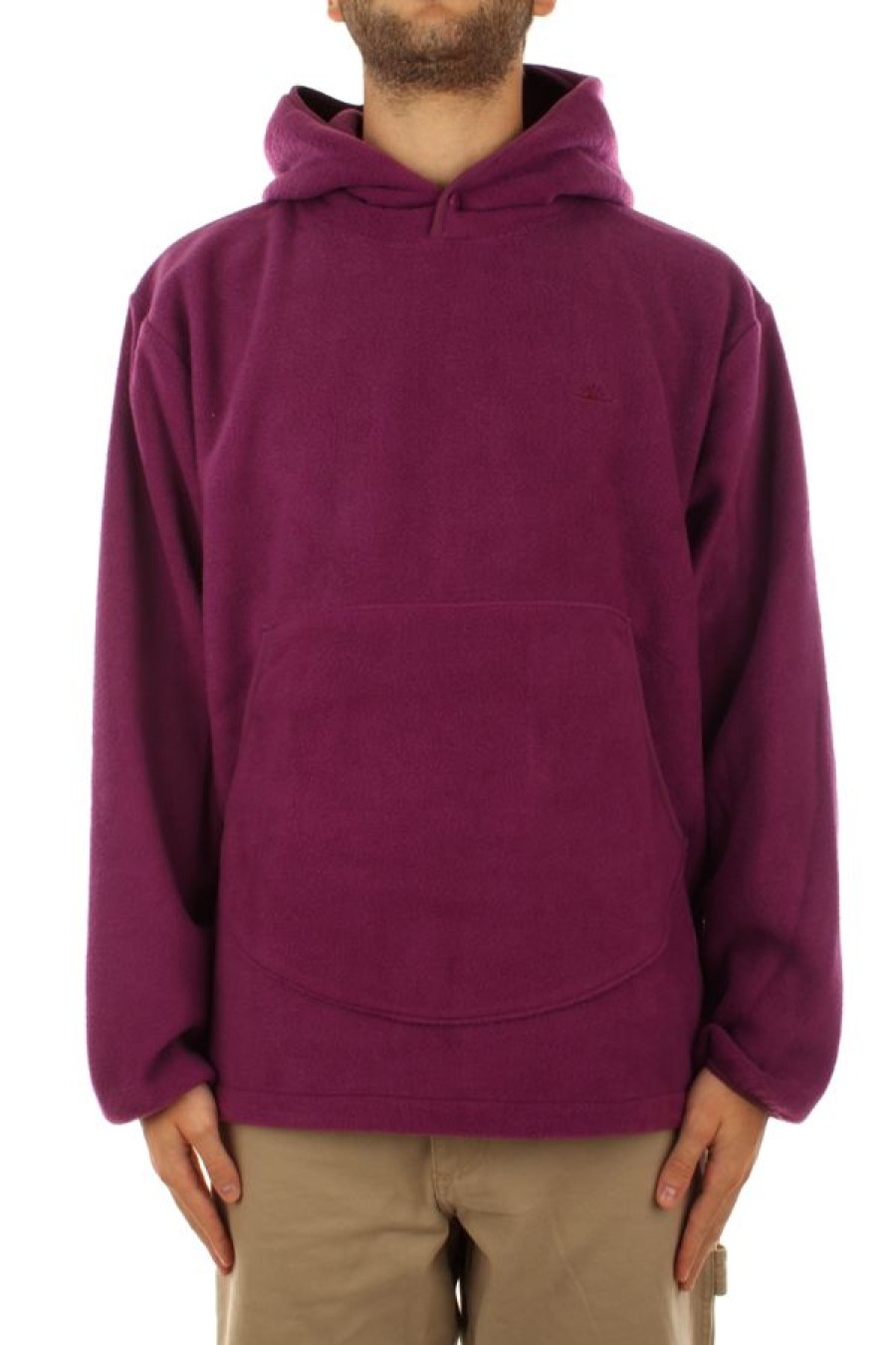 Abbigliamento KAPPY DESIGN | Sunrise Fleece Snap Hoodie Purple