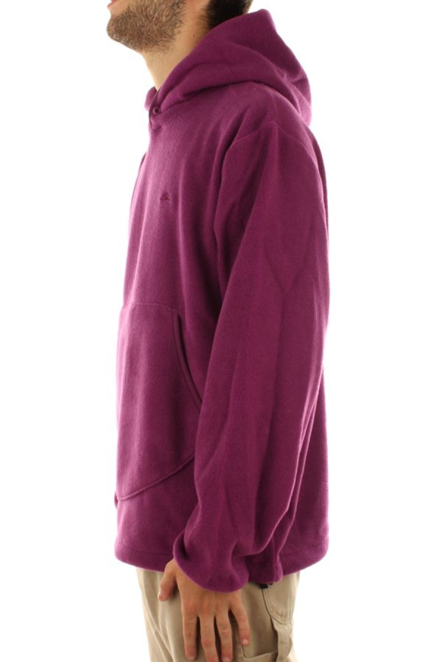 Abbigliamento KAPPY DESIGN | Sunrise Fleece Snap Hoodie Purple