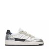 Calzature D.A.T.E. | Court 2.0 Pop White-Silver