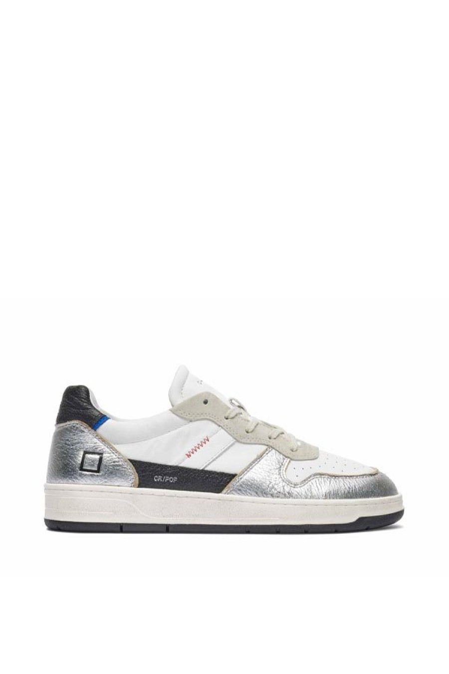 Calzature D.A.T.E. | Court 2.0 Pop White-Silver