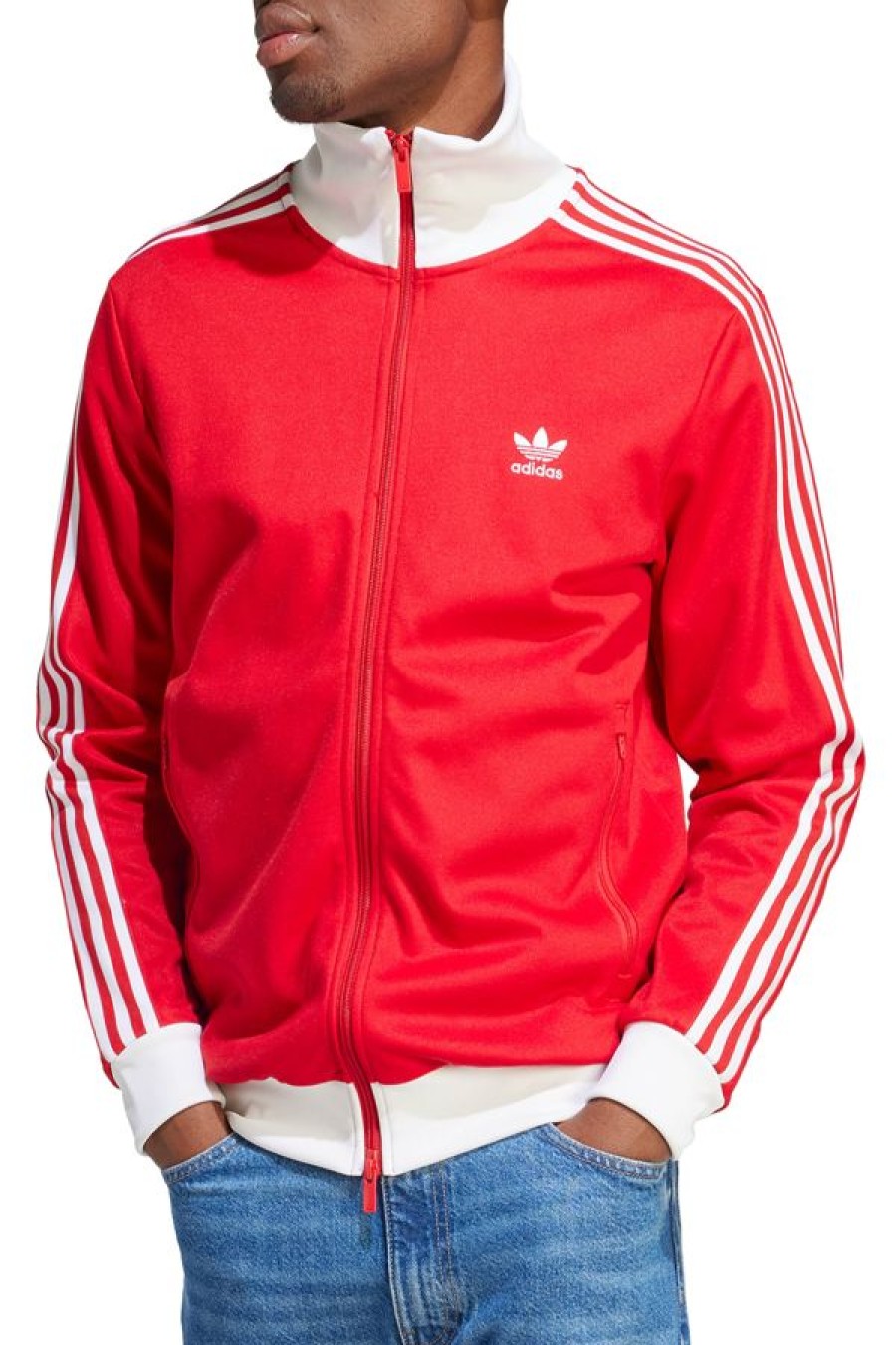 Abbigliamento ADIDAS | Track Top Adicolor Classics Beckenbauer Better Scarlet/White