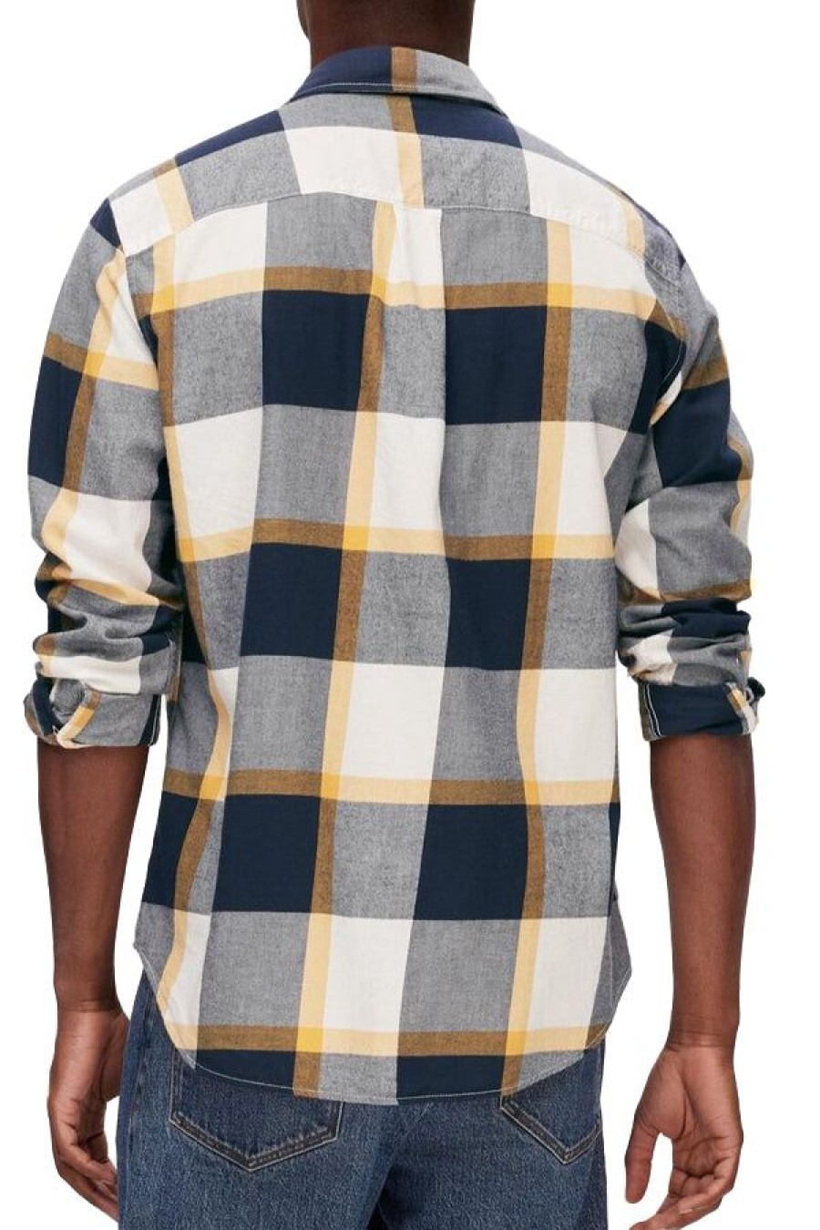 Abbigliamento SELECTED | Slhregowen-Flannel Mix Shirt Oatmeal